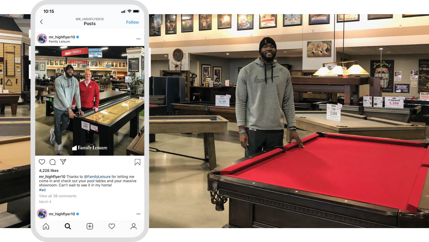 Family Leisure Social Media Engagement with Colts Players